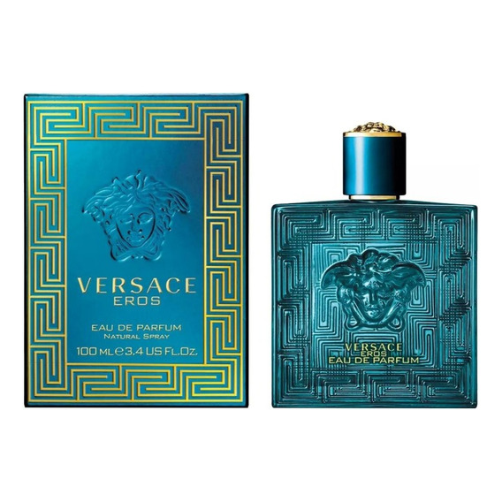 Versace Eros Eau De Parfum Spray 100 Ml Para Hombre