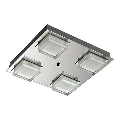 Plafon Led Cube 4 Luces Alta Potencia 48w Dimerizable