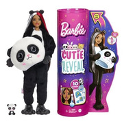 Barbie Cutie Reveal 2022 Lançamento Panda Urso Azul