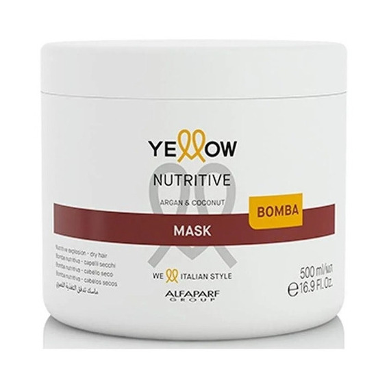 Máscara Capilar Hidratante Nutritiva Alfaparf Yellow 500g