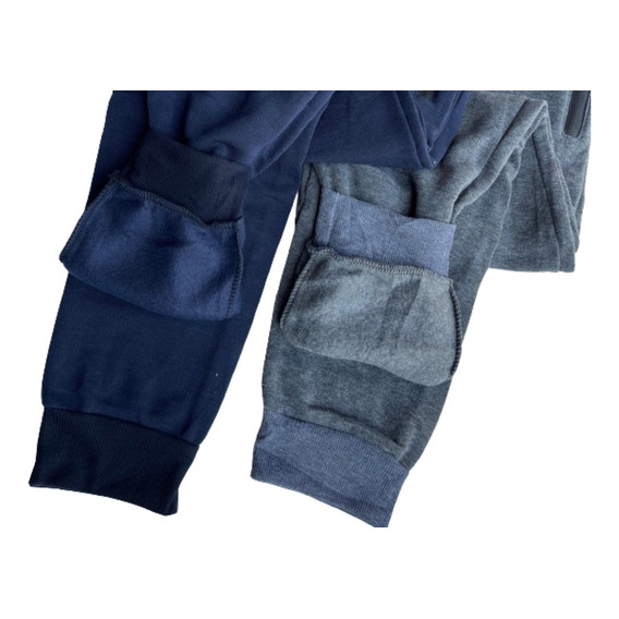 Pack 2 Buzos Jogger Hombre M A Xxl - Pantalones Deportivos