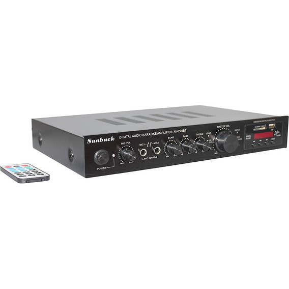 Amplificador Potencia Audio 5 Canales Dvd Bluetooth Av-298bt