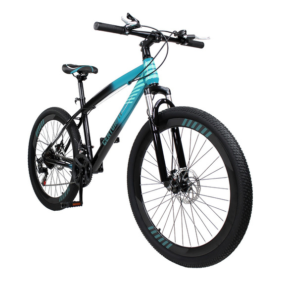 Bicicleta Montaña Pro Negro/azul R26 Frenos De Disco 21v