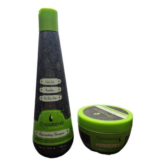 Kit Shampoo Macadamia Rejuvenating 300 Ml + Mascara 236 Ml 