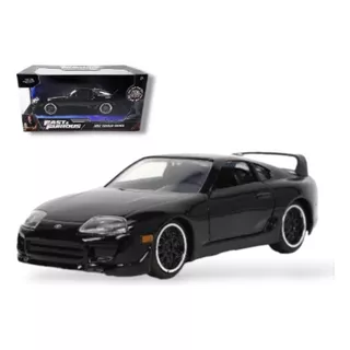 Jada - Rapido Y Furiosos - 1995 Toyota Supra Negro 1:32 Color Negro