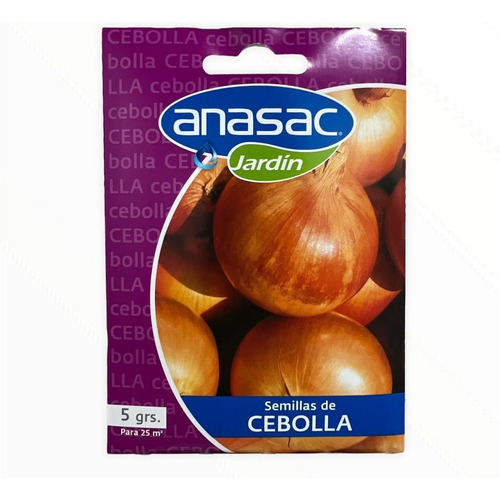 Semillas De Cebolla 5 Gr Anasac
