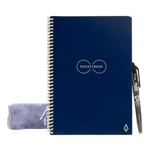 Cuaderno Inteligente Rocketbook Core Carta Color Azul