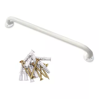 Agarradera Blanca 60cm Discapacitados Abuelos Seguridad Baño