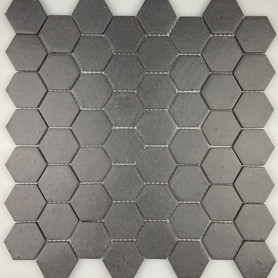 Mosaico Eco Hexagon Iron Gray 30.5x30.5 Cm