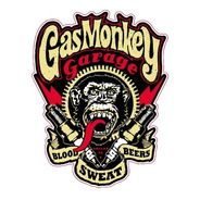 Sticker Calcomania Gas Monkey Reflectivo Pegatinas