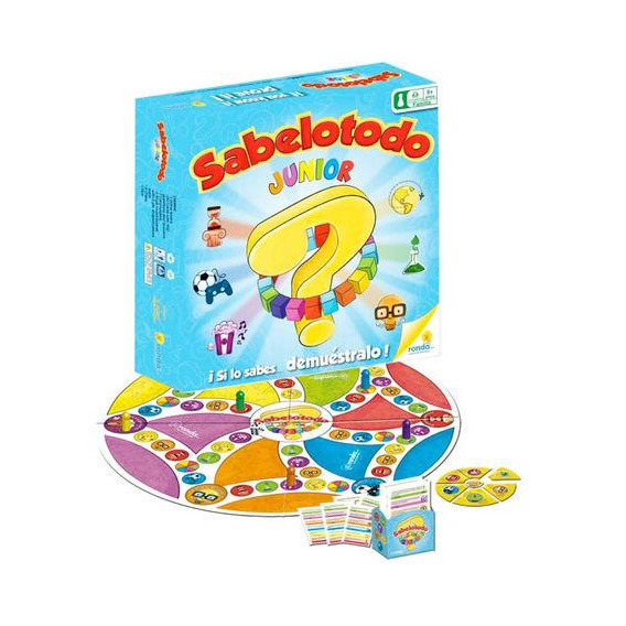 Juego De Mesa Ronda Sabelotodo Junior Súper Oferta