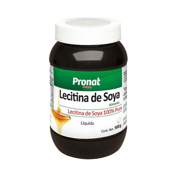 Suplemento Lecitina De Soya Pura Líquida (500 Gr) Pronat Sabor Natural