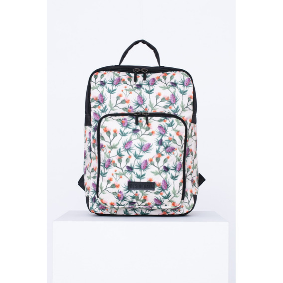 Mochila Estampada Notebook Mujer Desiderata