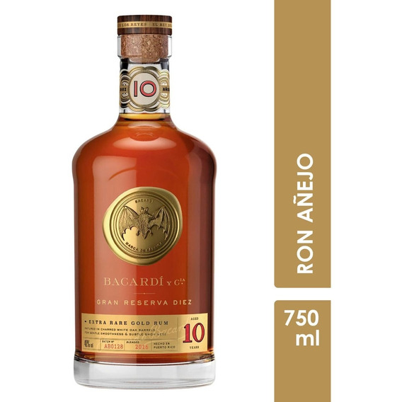 Ron Bacardi Gran Reserva 10 750ml