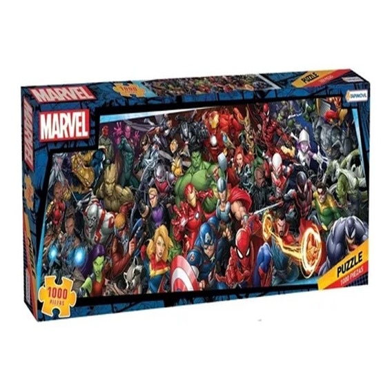 Puzzle Rompecabezas 1000 Marvel Avengers Pelicula Niños