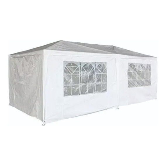 Gazebo 6x3mts Con Puerta Y Ventanas Impermeable Ideal Evento