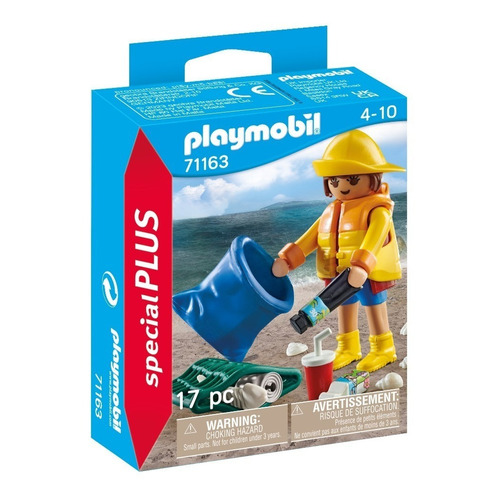 Figura Armable Playmobil Special Plus Ecologista 17 Piezas 3+