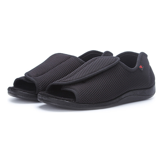 Zapato De Malla Ampliado Con Velcro Ajustable Zapato