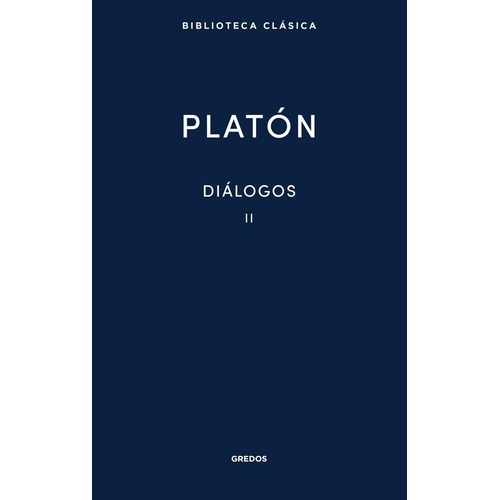 Libro Diálogos Ii Platón Gredos