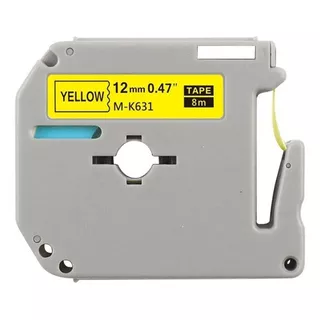 Fita Mk 631 Compatível P/ Rotulador Eletrônico Amarelo