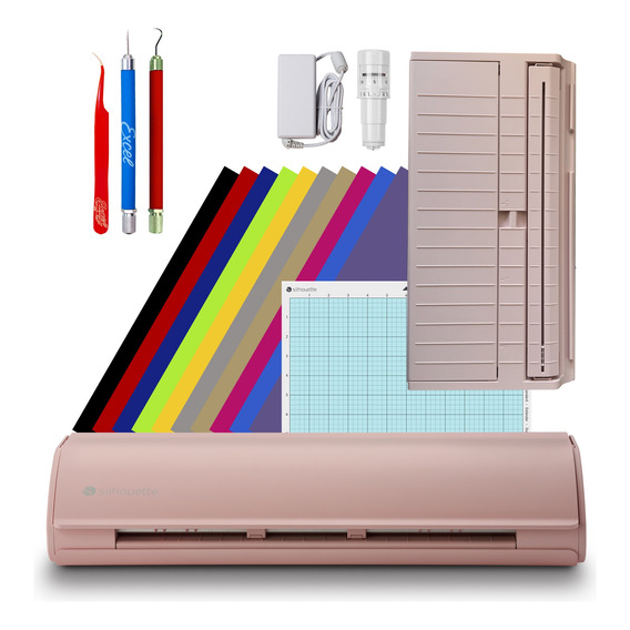 Kit Inicial Silhouette Cameo 5, Matte Pink