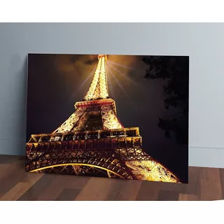Cuadro Paris Torre Eiffel 70x100 Mdf Memoestampados