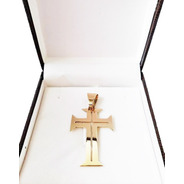 Pingente Cruz Templaria 7 Gramas Ouro 18k 750