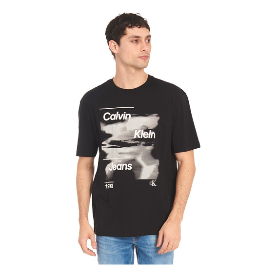 Camiseta Ck Para Hombre J30j325184