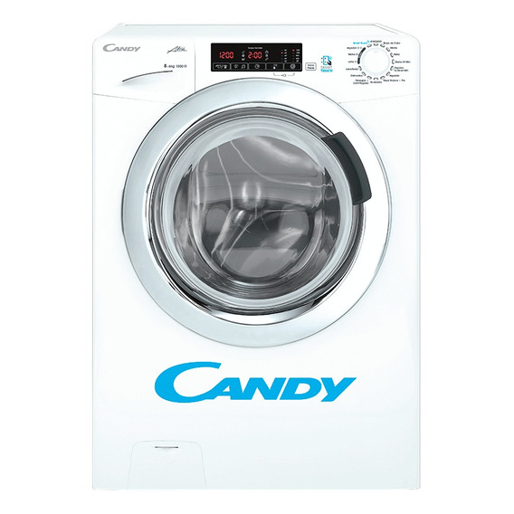 Lavasecarropas Candy Gvsw286tc3 8kg 1200rpm Clase  A