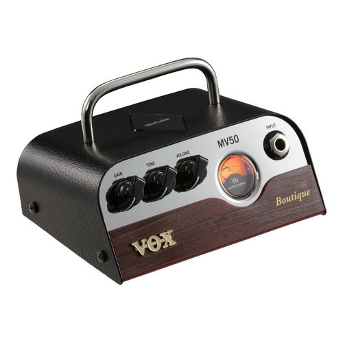 Amplificador VOX MV50 Series Rock Valvular para guitarra de 50W color bordó 19V