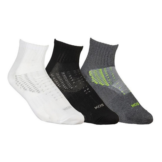 Medias Sox ® Running Ciclismo Unisex Pack X 3 Caña Corta