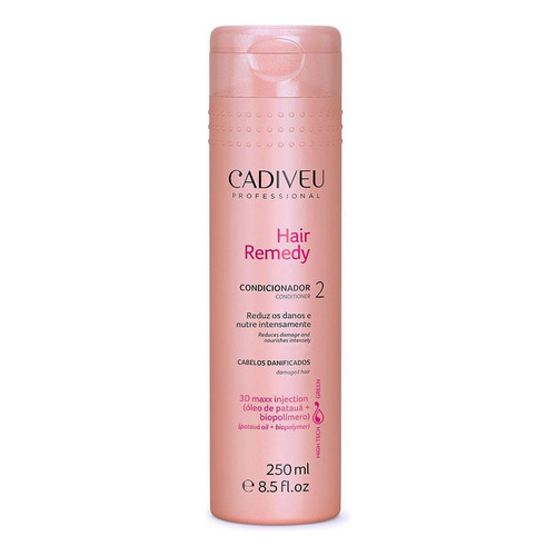 Remedio capilar profesional Condicionador 250ml Cadiveu Nf