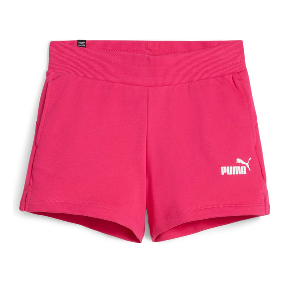 Puma Shorts Ess Sweat Rosa Mujer