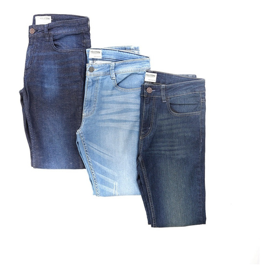 Jeans Basic Denim 3 Pack Holstone