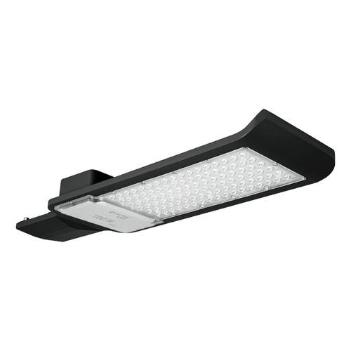 Luminario Suburbano Plano Led200w Alta Intensidad 48515 Carcasa Negro Luz Blanca