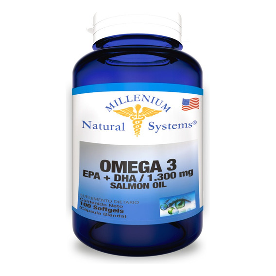 Omega 3 Epa Dha X100 Salmón Oil - Unidad a $55199