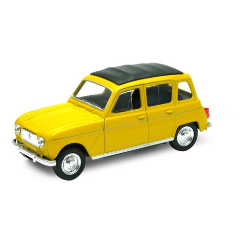 Welly 1:34 Renault 4 Amarillo 43741cw