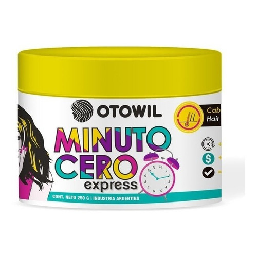 Mascara Capilar Otowil Minuto Cero Express Reparadora 250gr