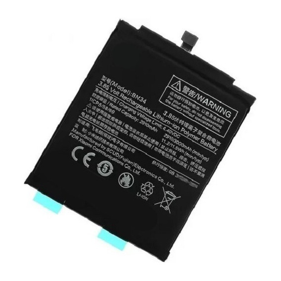 Bateria Bn34 Para Xiaomi Redmi 5a 3000mh