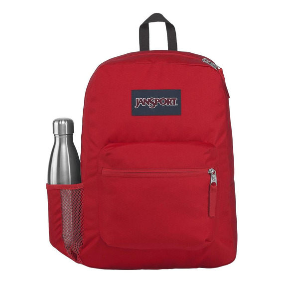 Mochila Unisex Cross Town Rojo Jansport