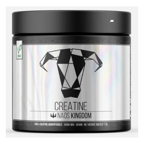 White Bull Vegan Creatine 300gr Naos Kingdom Sabor Sin Sabor