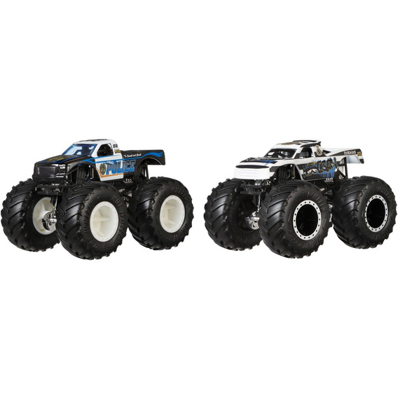 Hot Wheels Monster Trucks 2-pack Escala 1:64