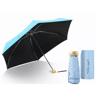 Paraguas Sombrillas Portátil Protección Uv De Bolsillo