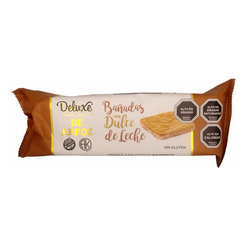 Galleta De Arroz Deluxe Dulce De Leche X 108g