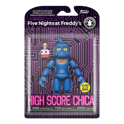 Figura High Score Chica Five Nights At Freddy Edition Glow