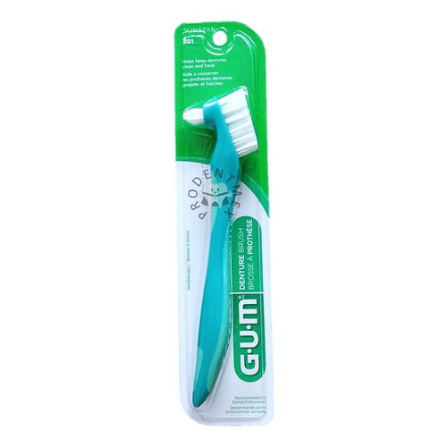 Cepillo Limpieza Dentaduras, Placas Y Prótesis Dentales Gum®