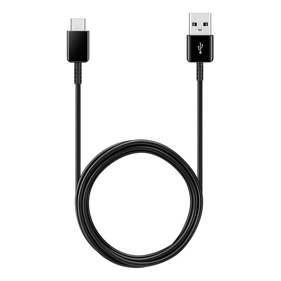 Cable usb 3.0 negro con entrada USB salida USB Tipo C