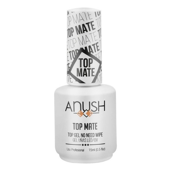 Esmalte Top Coat Matte Semipermanente Anush