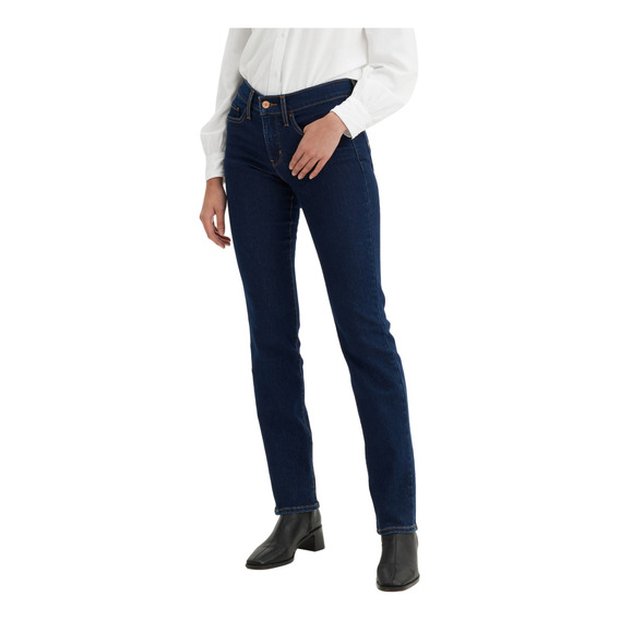 Jeans Mujer 314 Shaping Straight Azul Levis 19631-0204