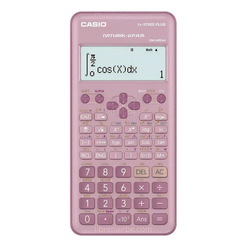 Calculadora Casio Cientifica Fx 570 La Plus / Es Plus Color Rosa